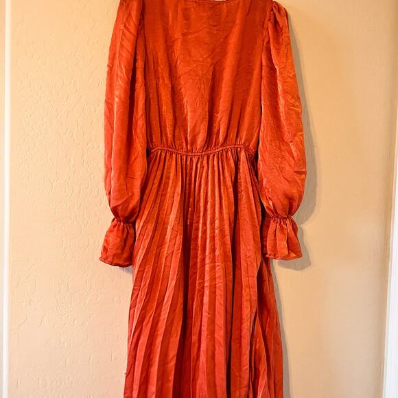 A. Calin by Flying Tomato Pleated Dress Small - Picture 3 of 4